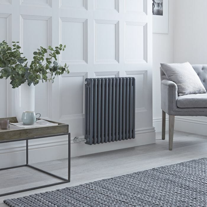 Radiatore di Design Elettrico - Orizzontale a 3 Colonne Tradizionale