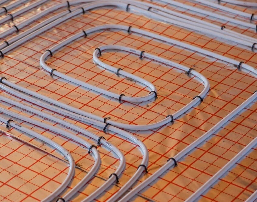 tubature per riscaldamento a pavimento