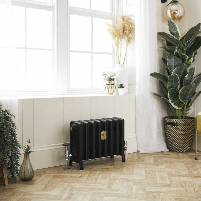 Isabel nero ardesia Radiatore Tradizionale in Ghisa Alto 357mm - Nero Ardesia - Isabel