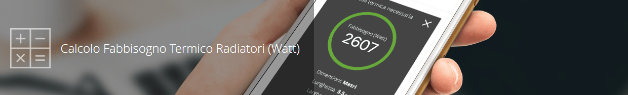 Calcolo di Fabbisogno Energetico