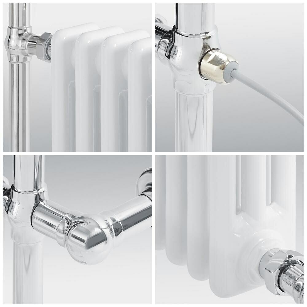 Scaldasalviette Termoarredo Bagno Elettrico Bianco
